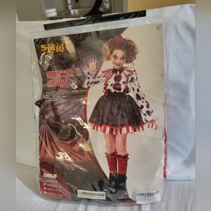 Sinister Clown Costume Kids
